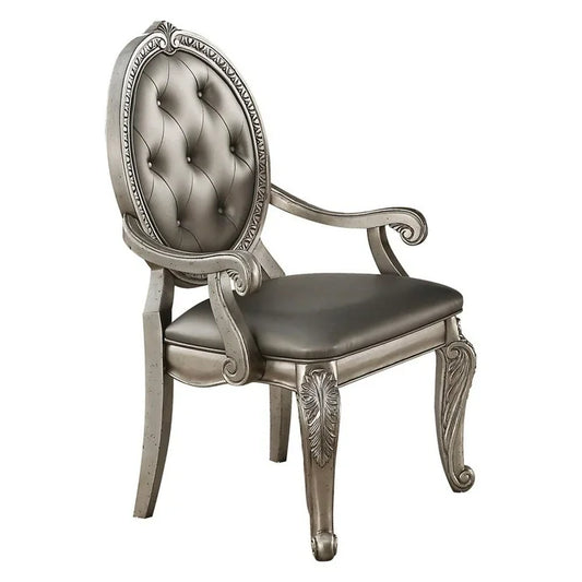 Superb Antique Champagne Side Chair