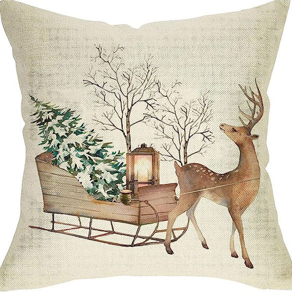 Wonder Artisan Winter Series Throw Pillow Cover – Cozy Elegance for the Cold Season