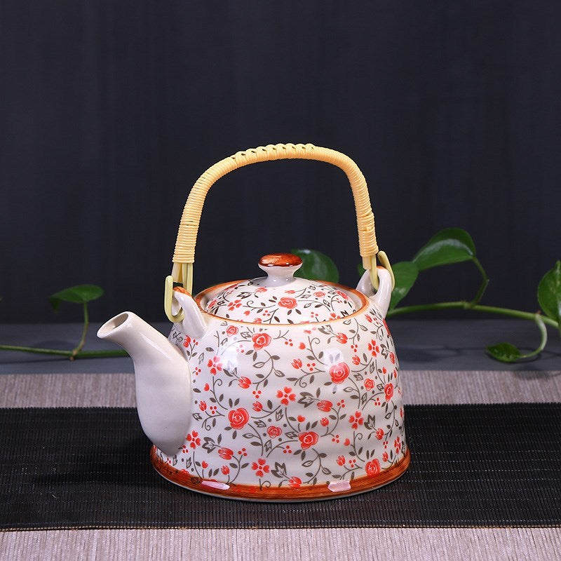 Delicate Porcelain Teapot - A Tribute to Refined Japanese Traditions