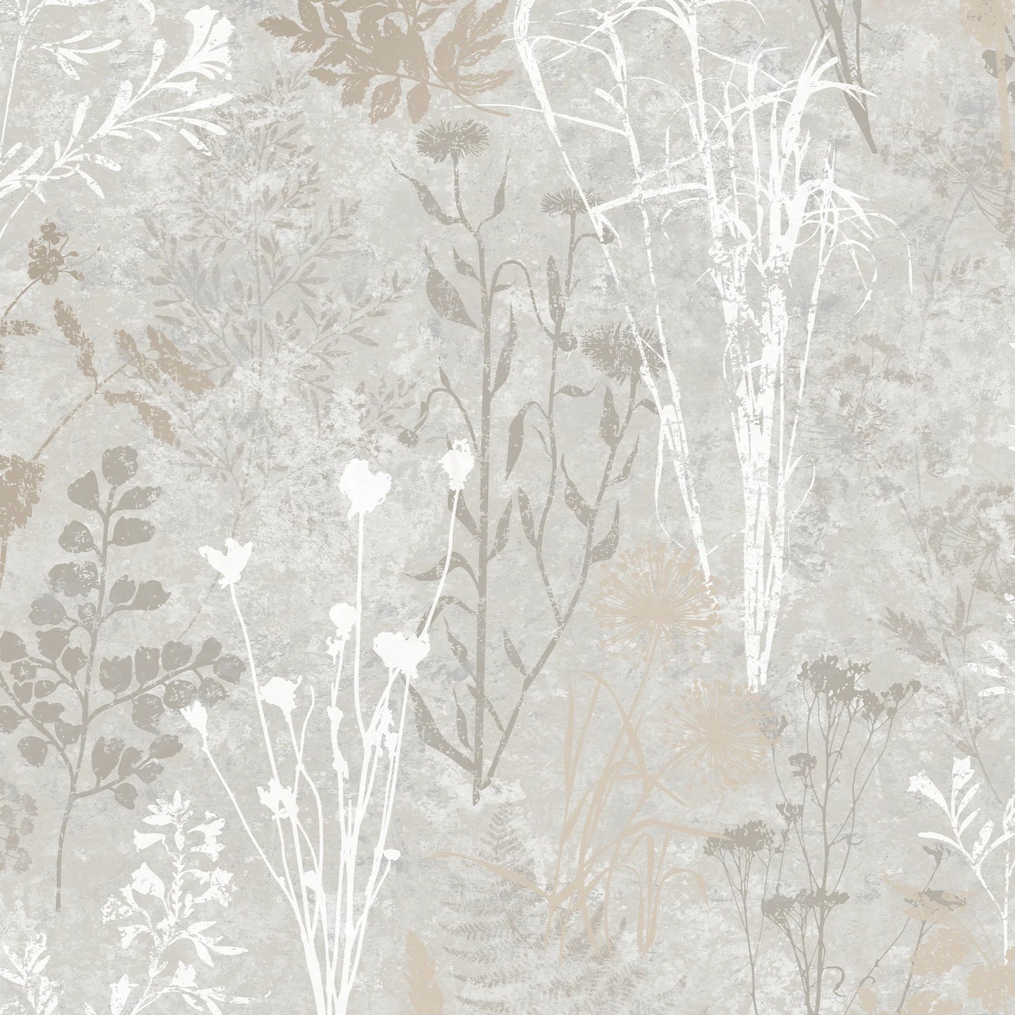 Organic The Vale Wildflowers Wallpaper Roll - 10m x 52cm