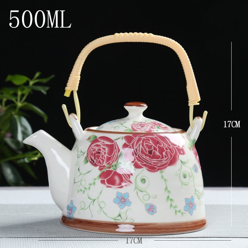 Delicate Porcelain Teapot - A Tribute to Refined Japanese Traditions