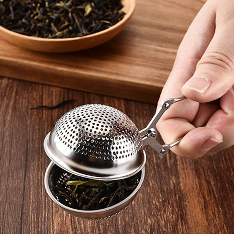 Strong and Practical Tea Strainer with Handle for the Refined Art of Tea Making