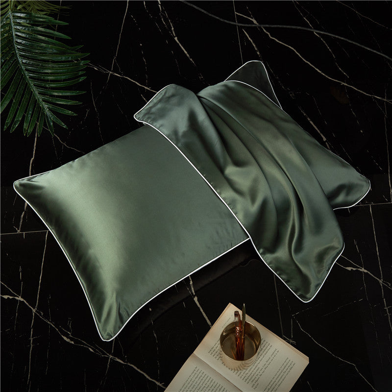 Silk and Polyester Fibre Pillowcase | Luxurious Single Pillowcase