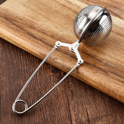 Strong and Practical Tea Strainer with Handle for the Refined Art of Tea Making