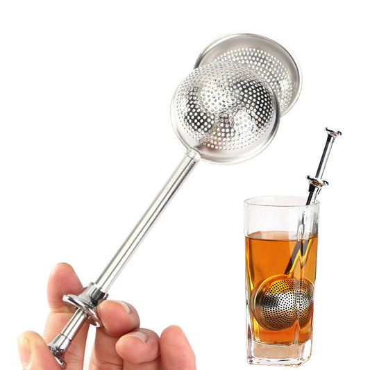 Strong and Practical Tea Strainer with Handle for the Refined Art of Tea Making