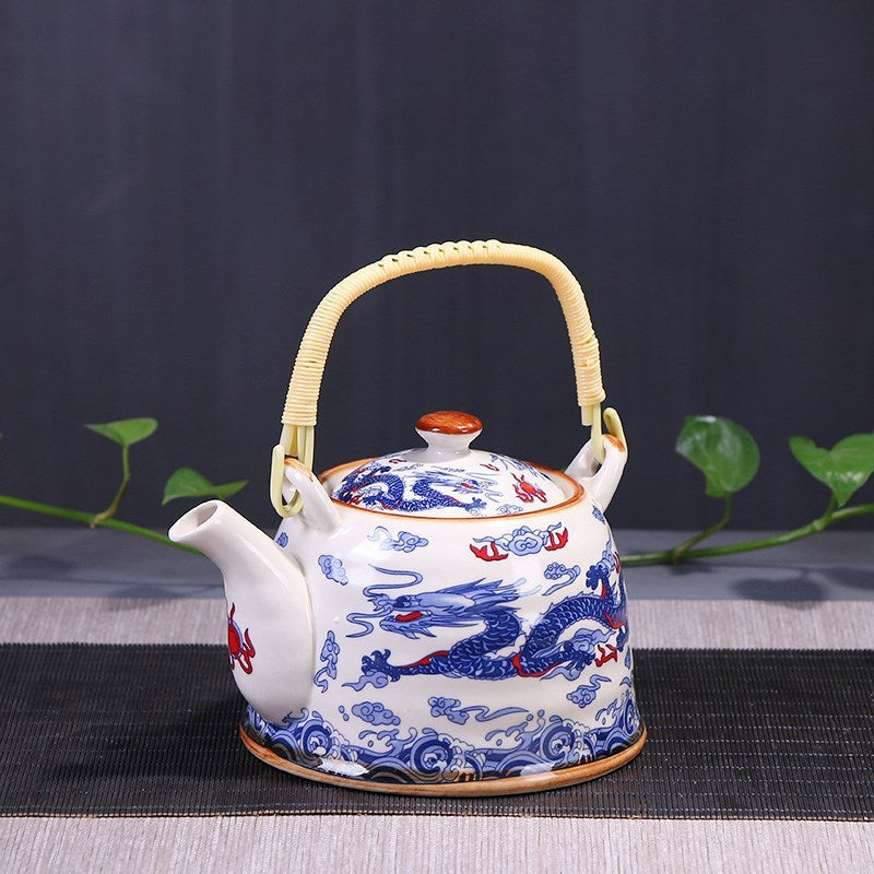 Delicate Porcelain Teapot - A Tribute to Refined Japanese Traditions