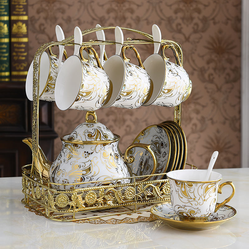 Stunning Tea Set, Perfect for Afternoon Tea & Coffee and those special moments. Tableware 15 Pieces