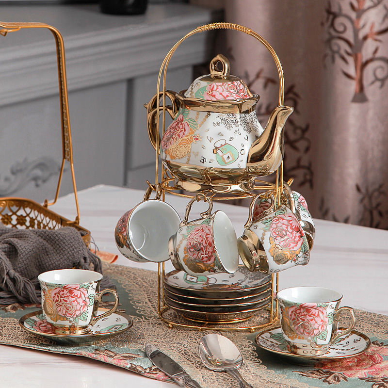 Stunning Tea Set, Perfect for Afternoon Tea & Coffee and those special moments. Tableware 15 Pieces