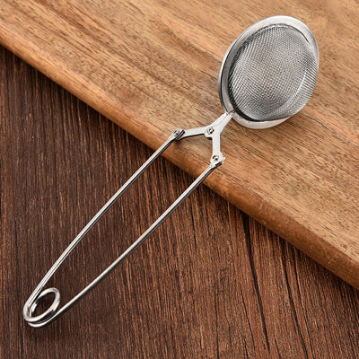 Strong and Practical Tea Strainer with Handle for the Refined Art of Tea Making