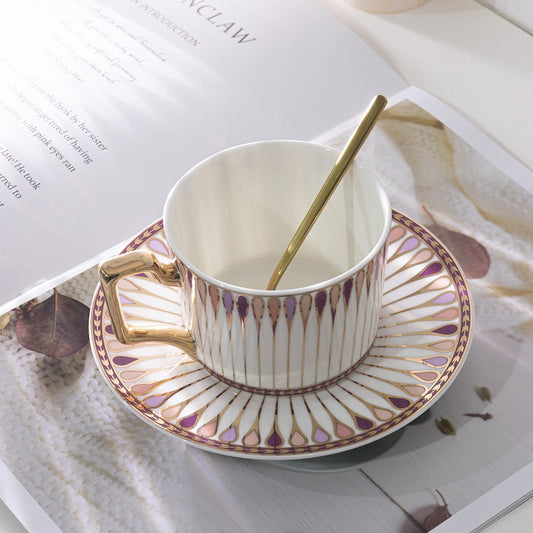 English afternoon tea cup