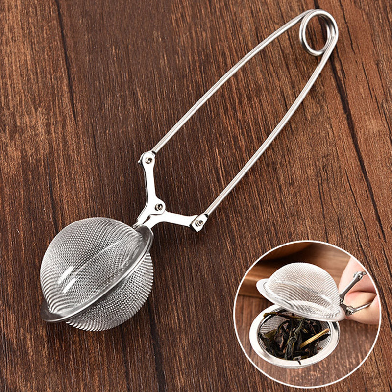 Strong and Practical Tea Strainer with Handle for the Refined Art of Tea Making