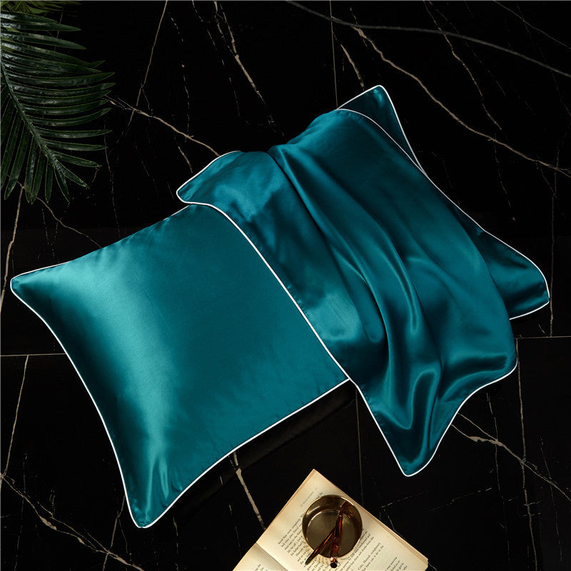 Silk and Polyester Fibre Pillowcase | Luxurious Single Pillowcase