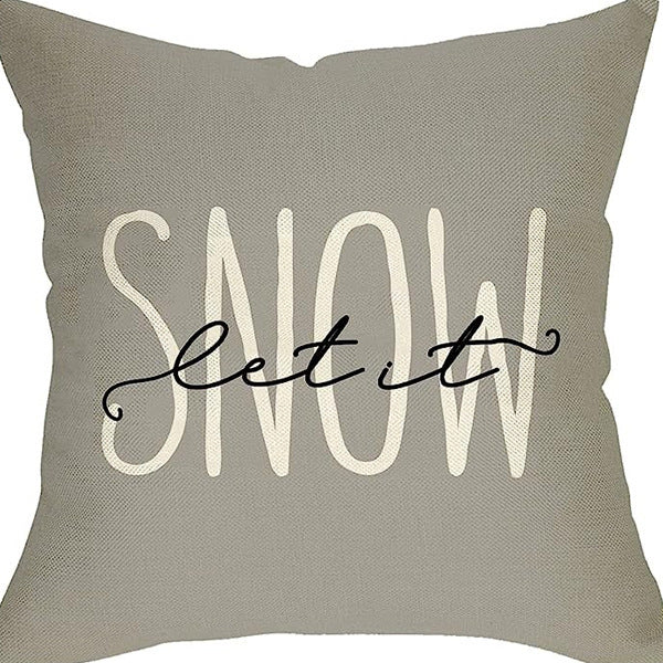 Wonder Artisan Winter Series Throw Pillow Cover – Cozy Elegance for the Cold Season