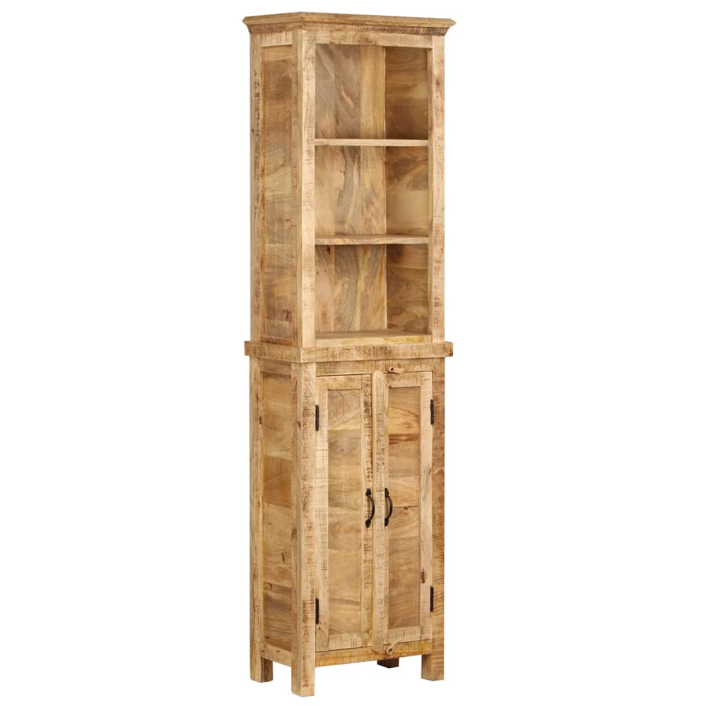 Artisan Rustic Bookshelf 50x30x180 cm Solid Mango Wood