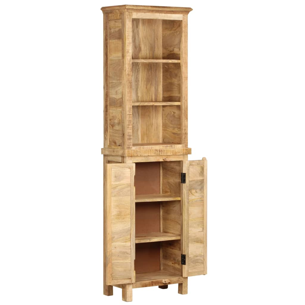 Artisan Rustic Bookshelf 50x30x180 cm Solid Mango Wood