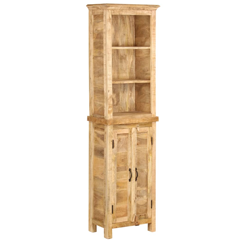 Artisan Rustic Bookshelf 50x30x180 cm Solid Mango Wood