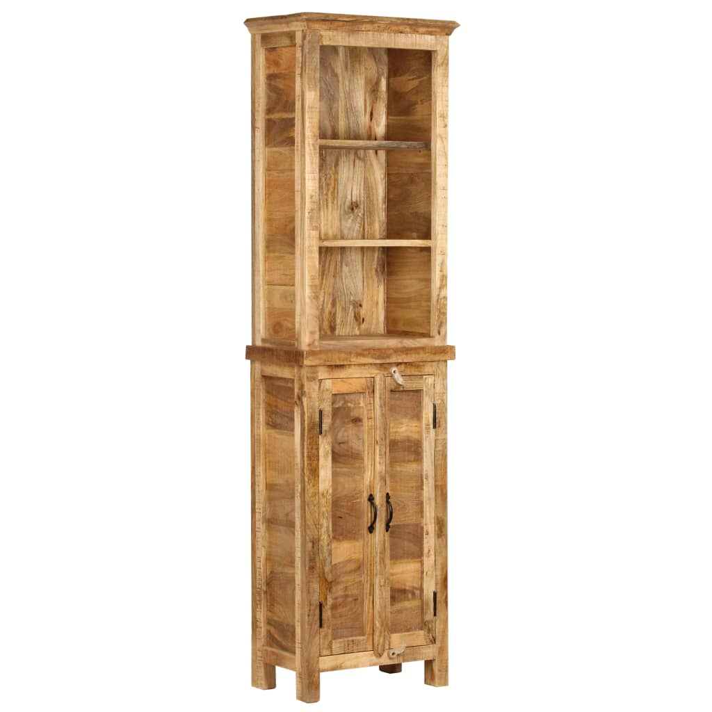 Artisan Rustic Bookshelf 50x30x180 cm Solid Mango Wood