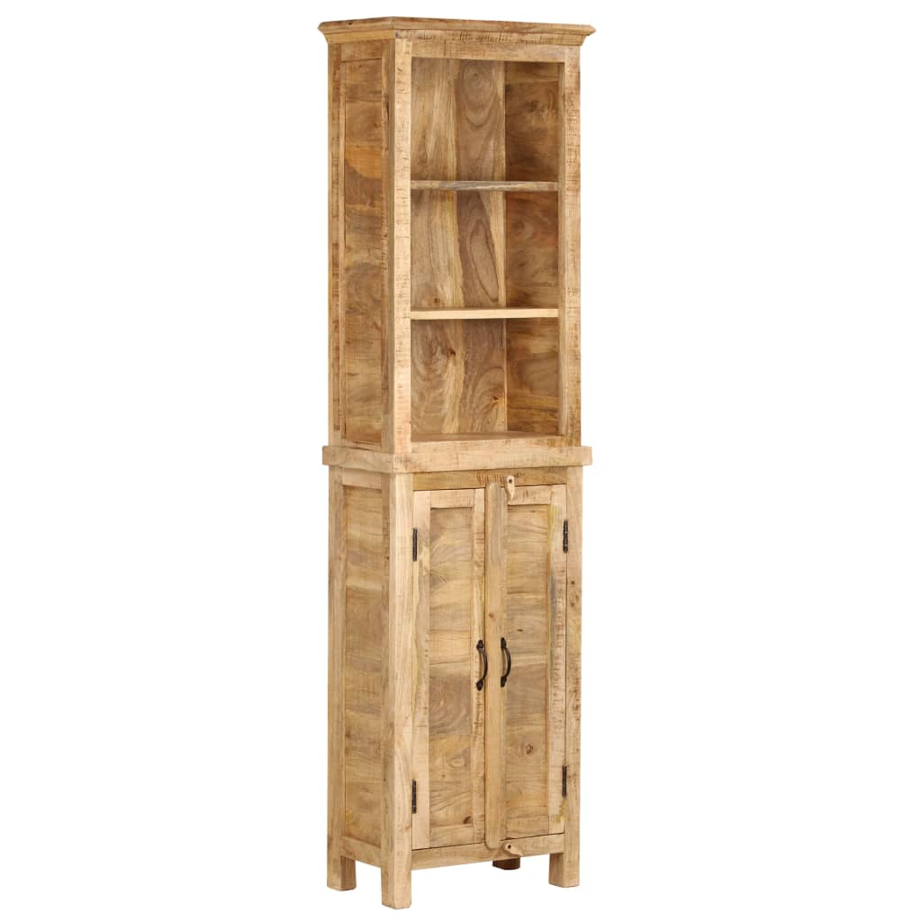 Artisan Rustic Bookshelf 50x30x180 cm Solid Mango Wood