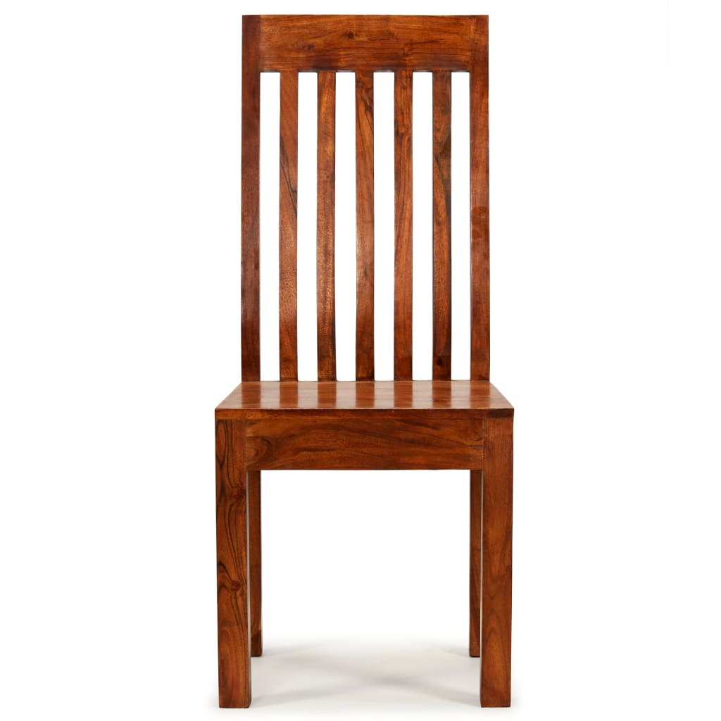 6 Dining Chairs  Solid Wood Modern