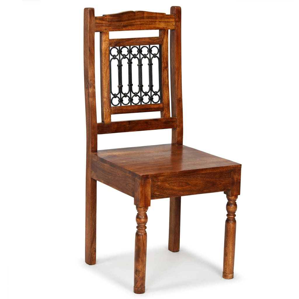 6 Dining Chairs of Solid Wood.  Classic Style