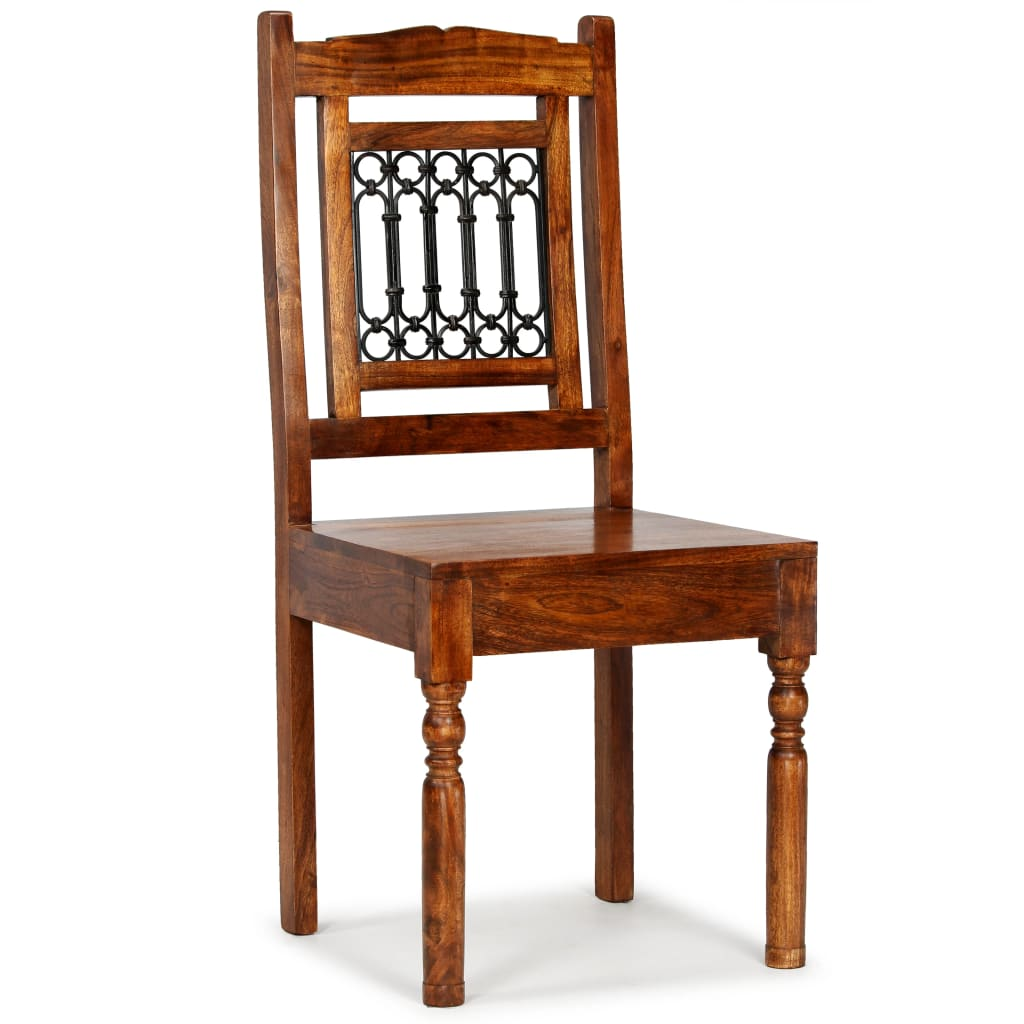 6 Dining Chairs of Solid Wood.  Classic Style