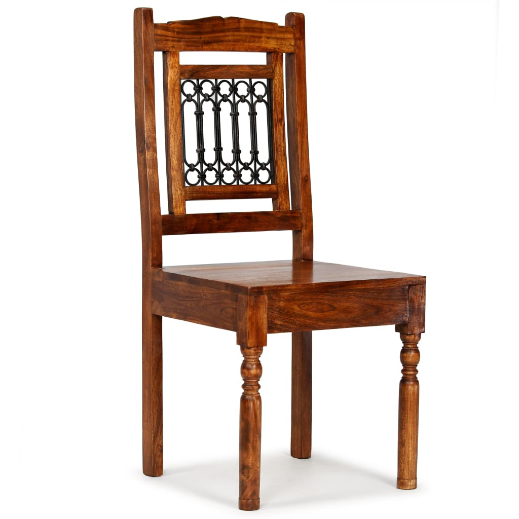 6 Dining Chairs of Solid Wood.  Classic Style