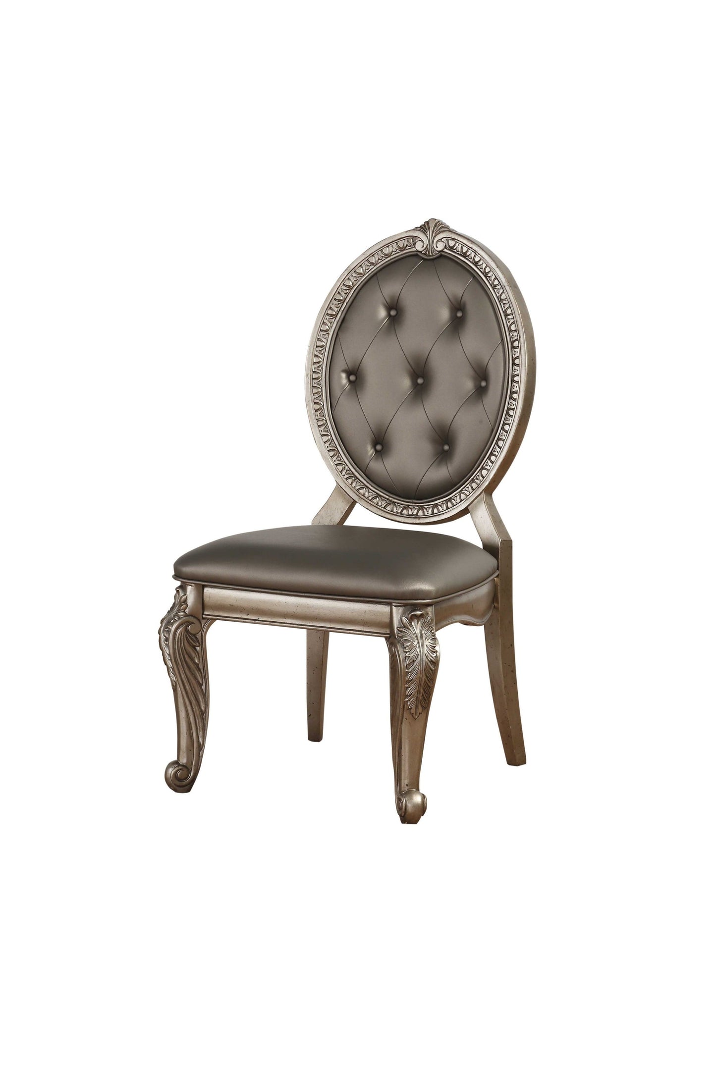 Superb Antique Champagne Side Chair