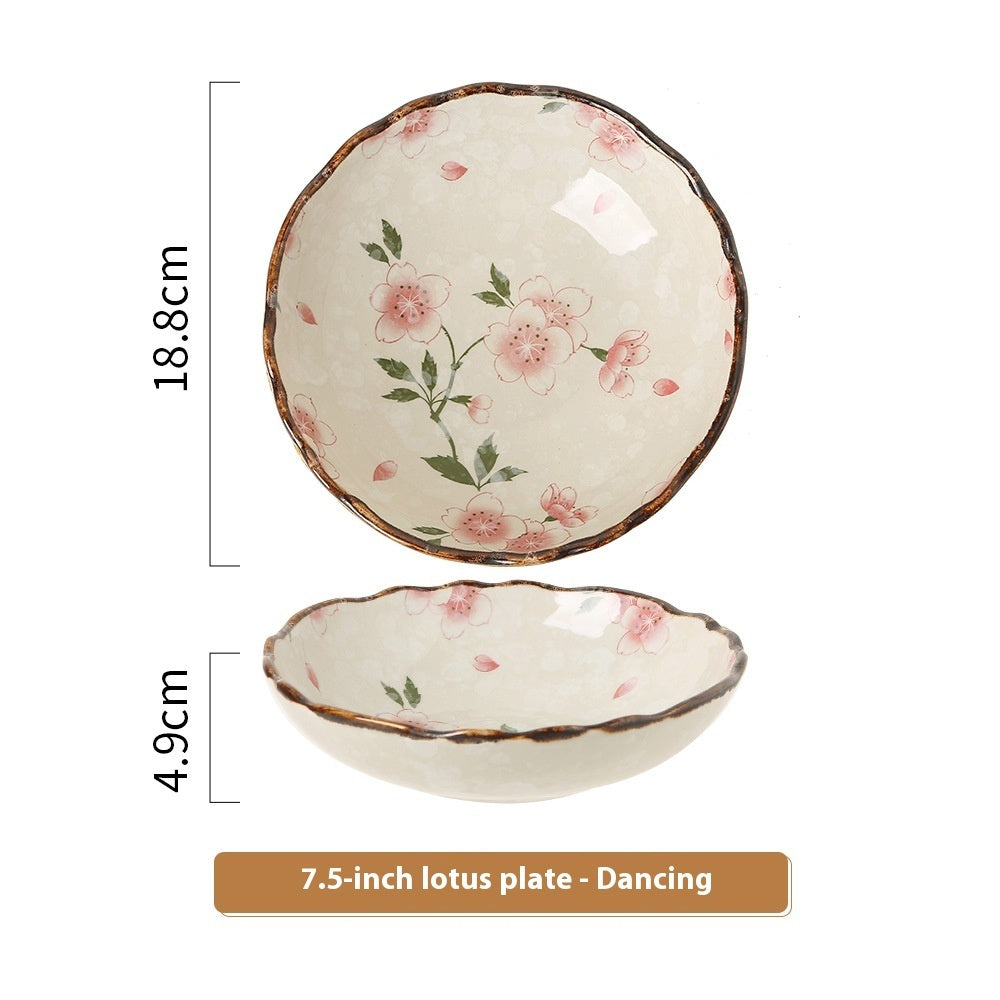 Pretty Artisan Serveringsfad | Planter og blomster Keramik samling