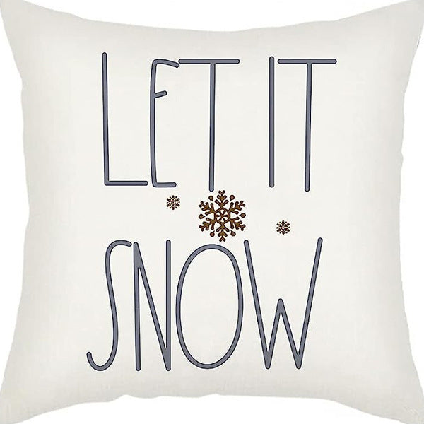 Wonder Artisan Winter Series Throw Pillow Cover – Cozy Elegance for the Cold Season