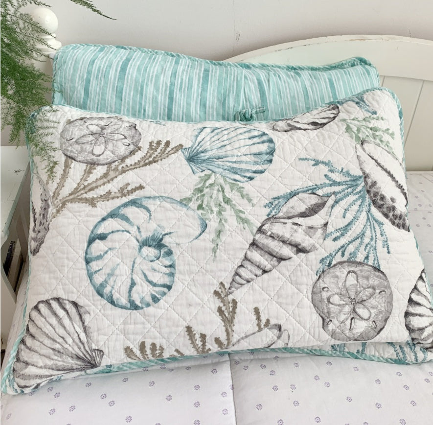 Pure Cotton Quilted Pillow Case