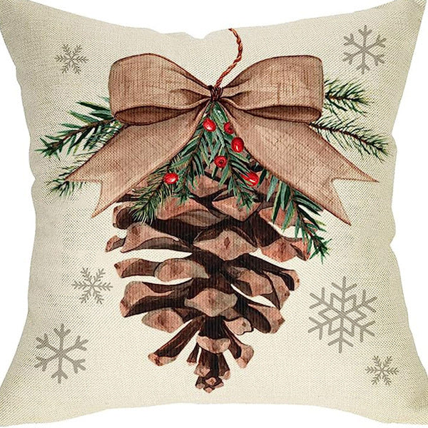 Wonder Artisan Winter Series Throw Pillow Cover – Cozy Elegance for the Cold Season