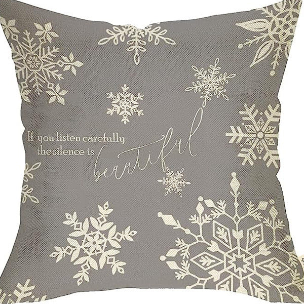 Wonder Artisan Winter Series Throw Pillow Cover – Cozy Elegance for the Cold Season