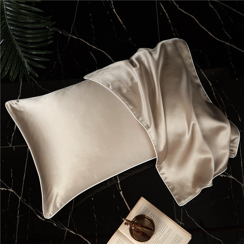 Silk and Polyester Fibre Pillowcase | Luxurious Single Pillowcase