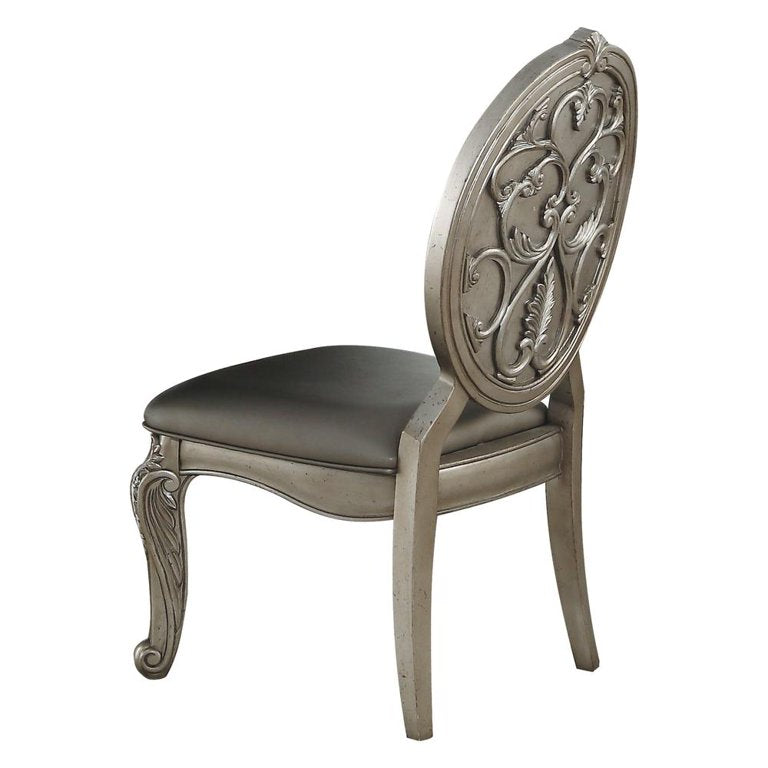 Superb Antique Champagne Side Chair