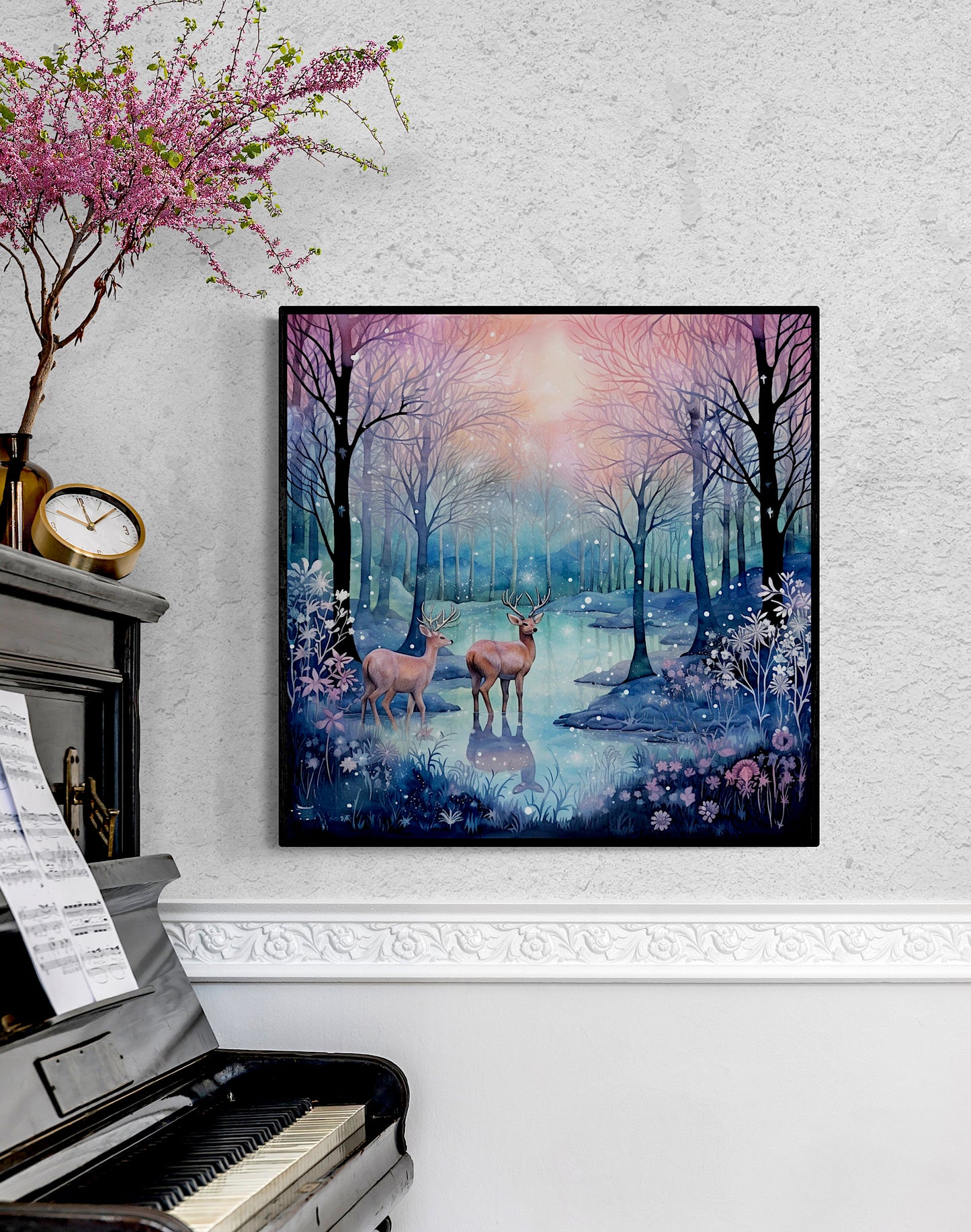 'In the Still of Winter' Premium Canvas Print (UNFRAMED) Ready to Hang