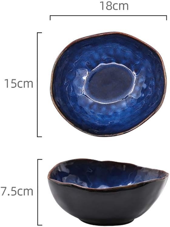 Maana Bowl | Elegant Handcrafted Serving Bowl with Golden Accents