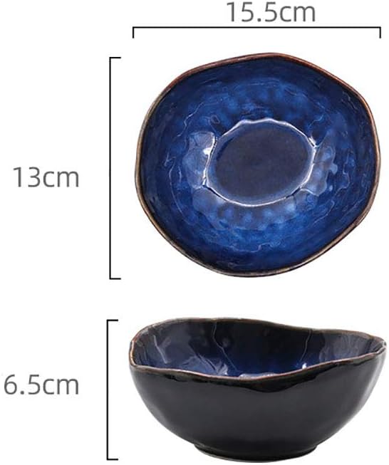 Maana Bowl | Elegant Handcrafted Serving Bowl with Golden Accents