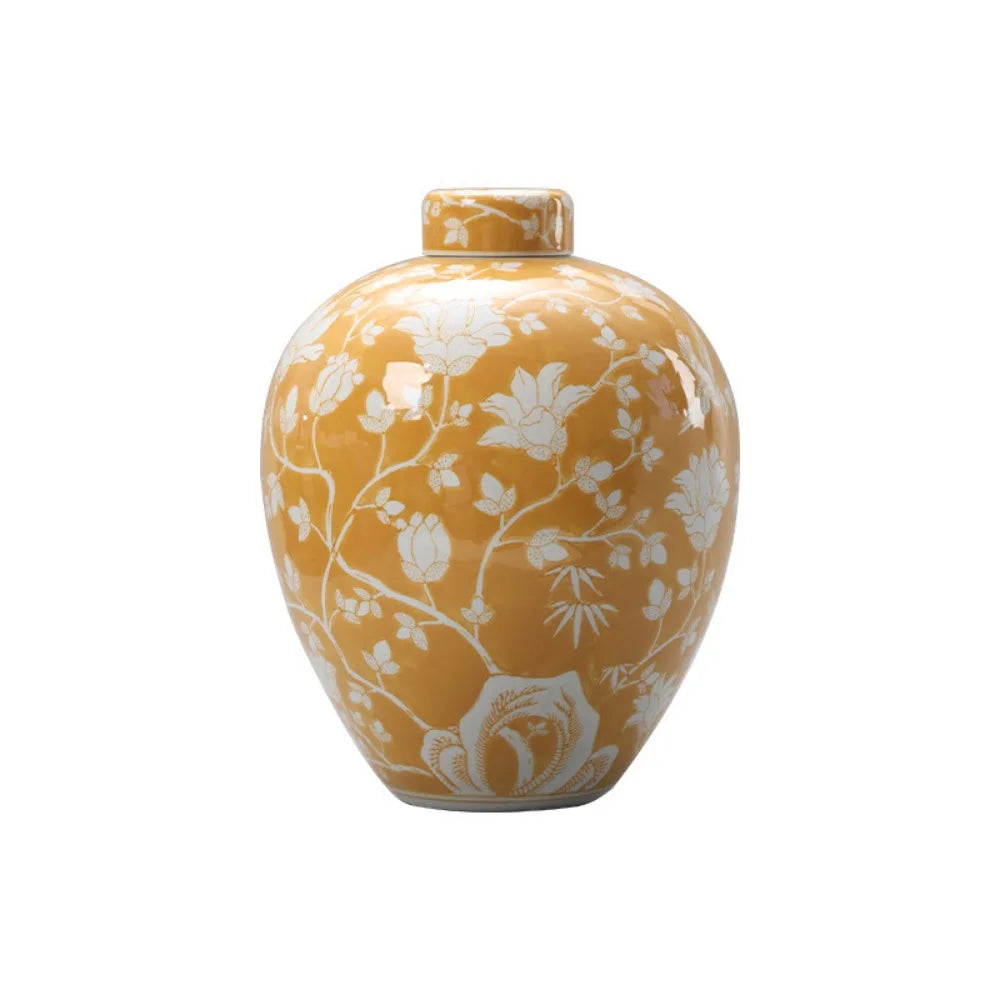 Fresh Day Enhancement Porcelain Vase with Large Belly