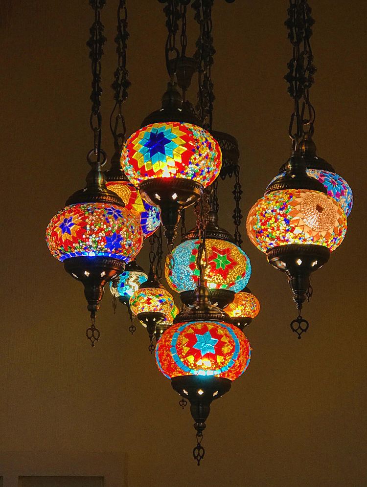 Artisan Stained Glass Handmade Moroccan Chandelier – A Stunning Mosaic Masterpiece