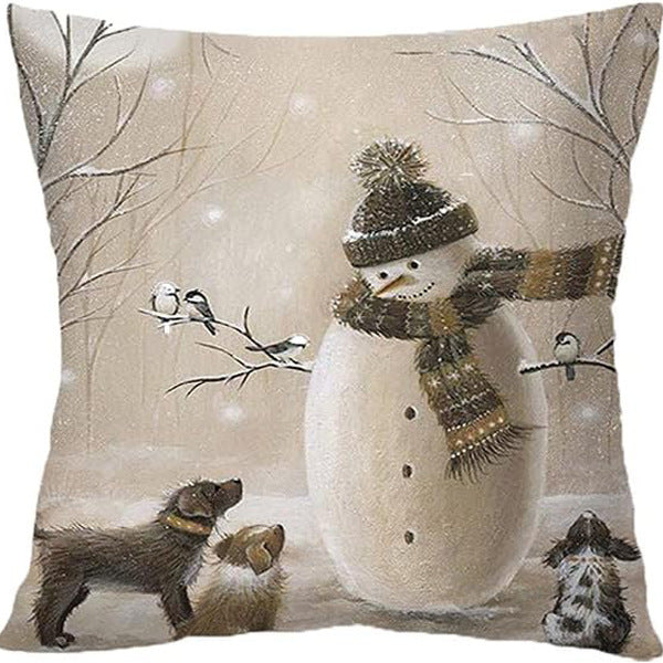 Wonder Artisan Winter Series Throw Pillow Cover – Cozy Elegance for the Cold Season