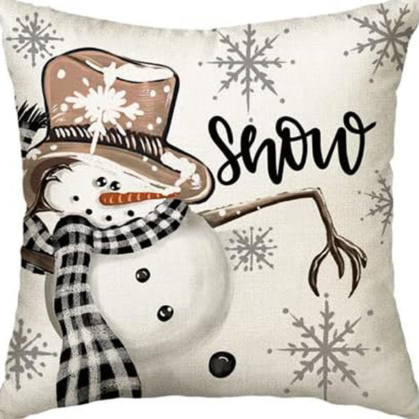 Wonder Artisan Winter Series Throw Pillow Cover – Cozy Elegance for the Cold Season