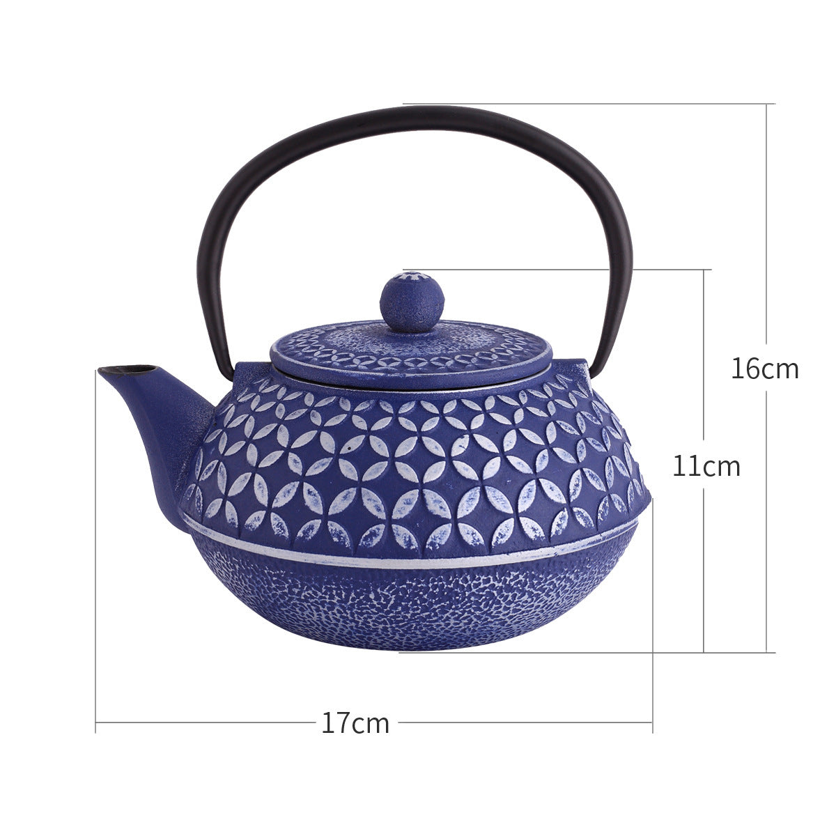 Elegant Blue Cast Iron Teapot – Tradition Meets Timeless Craft