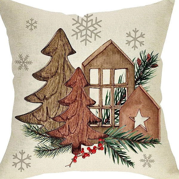 Wonder Artisan Winter Series Throw Pillow Cover – Cozy Elegance for the Cold Season