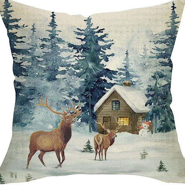 Wonder Artisan Winter Series Throw Pillow Cover – Cozy Elegance for the Cold Season