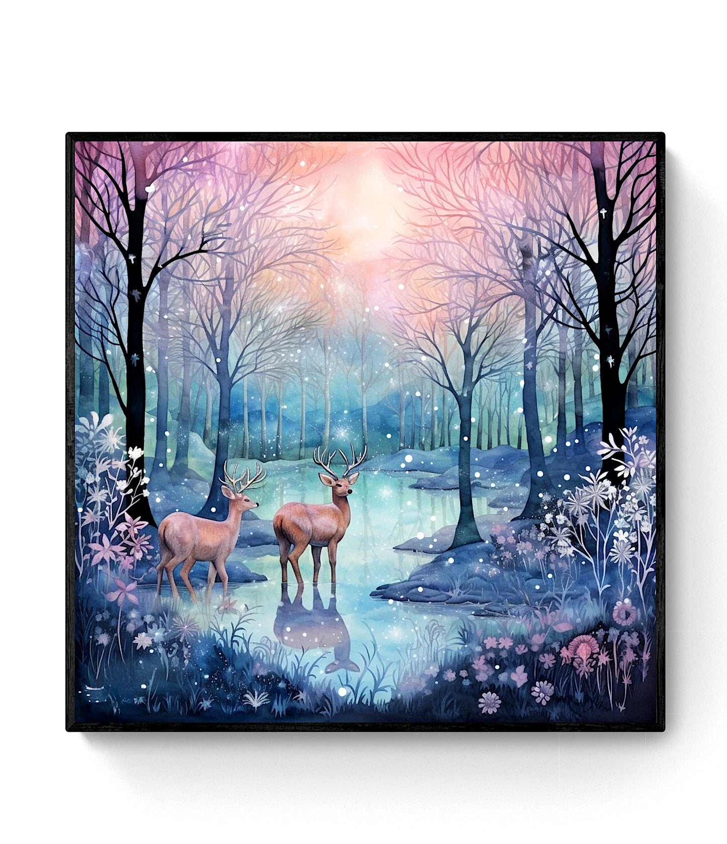 'In the Still of Winter' Premium Canvas Print (UNFRAMED) Ready to Hang