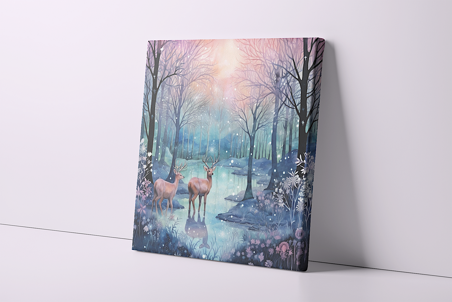 'In the Still of Winter' Premium Canvas Print (UNFRAMED) Ready to Hang